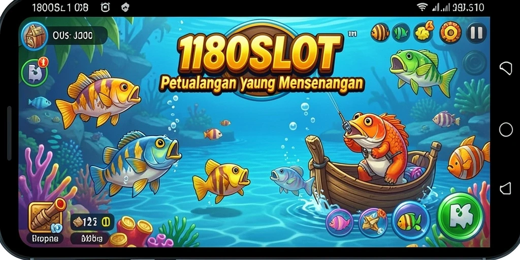 Tampilan gameplay Fishing 180SLOT yang menarik dan mengasyikkan.