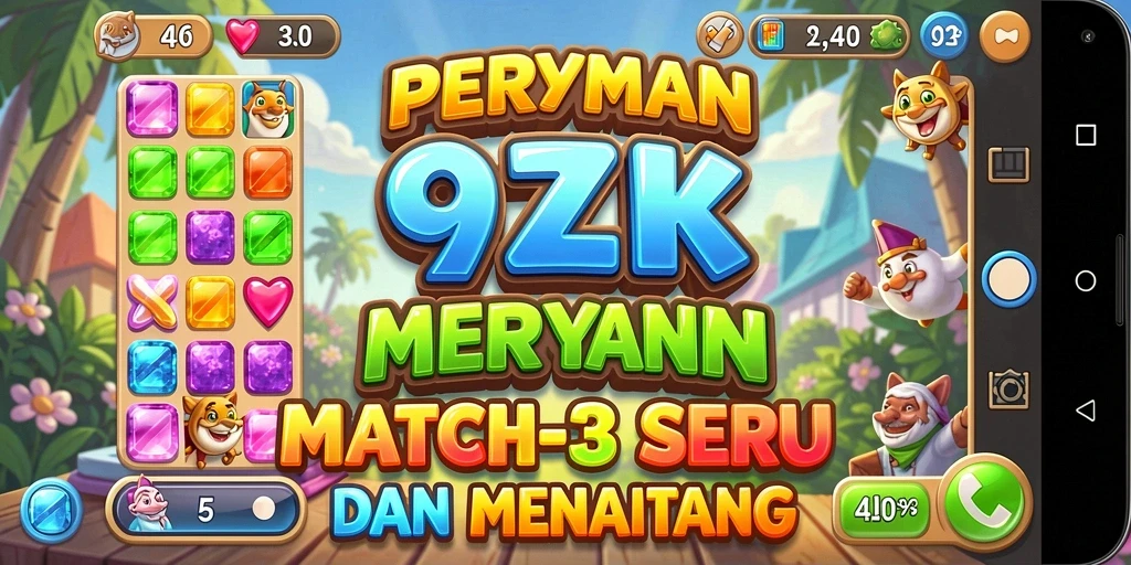 Tampilan menarik dari gameplay 9ZK yang adiktif.