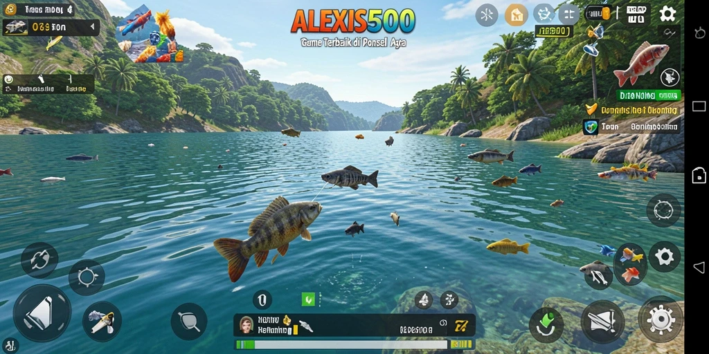 Tangkapan ikan yang epik dalam permainan ALEXIS500.
