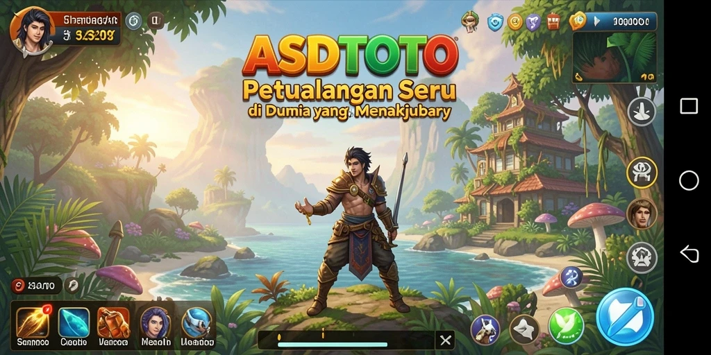 Tampilan gameplay ASDTOTO yang menakjubkan dan mendebarkan.