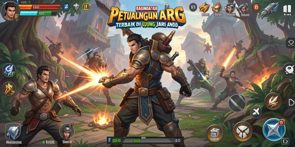 Tampilan gameplay BAGINDA168 yang menegangkan dan penuh aksi.