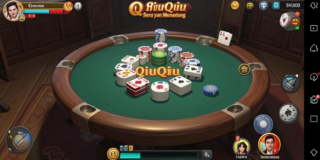 Tampilan gameplay seru D06 yang menantang pemain QiuQiu.