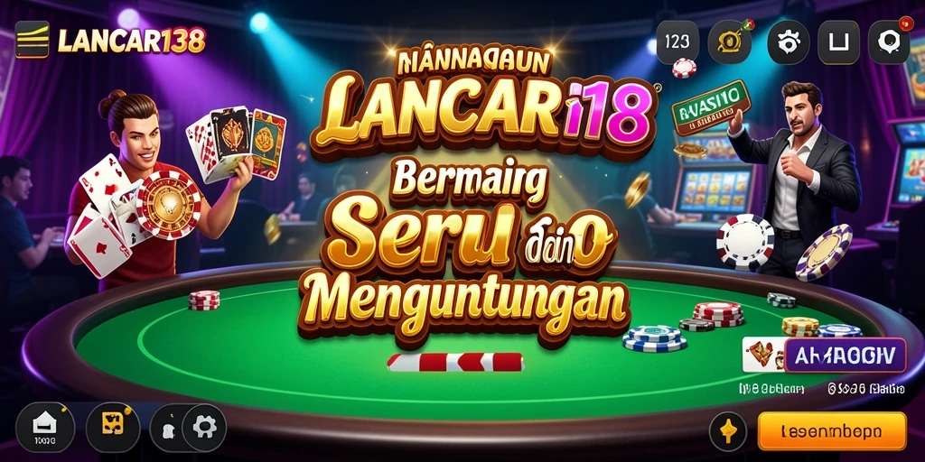 Tampilan gameplay yang menarik dari LANCAR138 dengan berbagai permainan Kasino.
