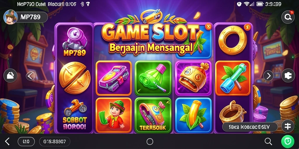 Screenshot utama MVP789 menampilkan gameplay seru dengan efek visual yang menakjubkan.