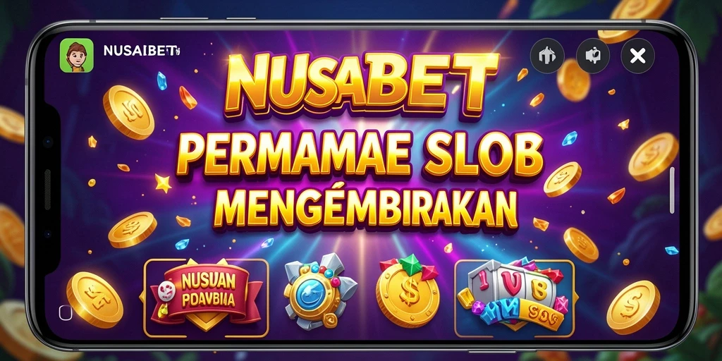 Tampilan gameplay menarik dari NUSABET dengan berbagai slot yang menggoda.