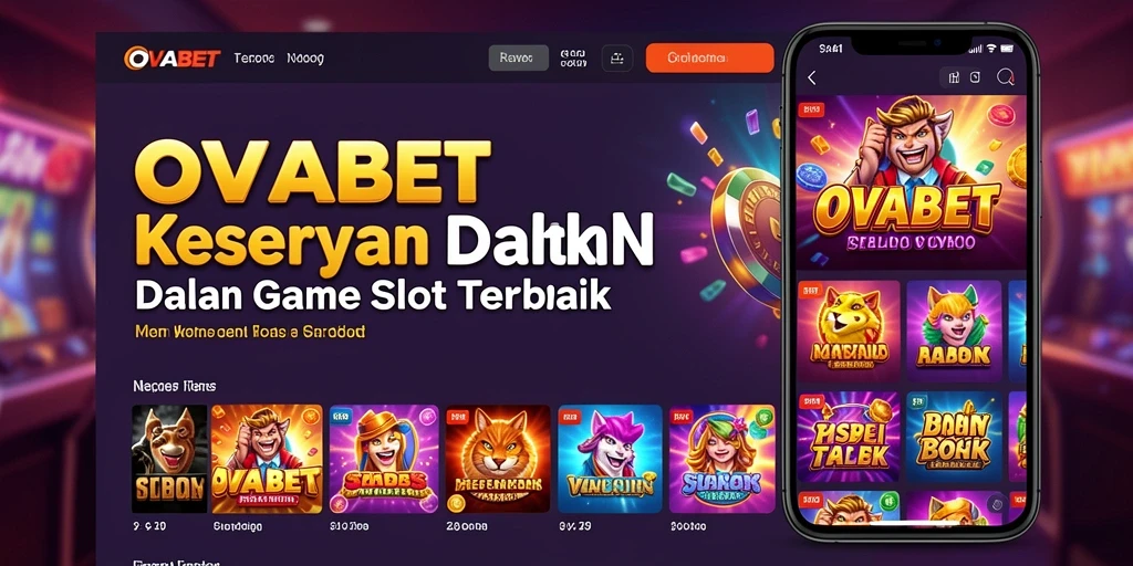 Gameplay seru di OVABET dengan slot yang beragam dan fitur menarik.