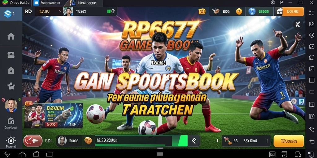 Tampilan gameplay RP6677 dengan taruhan real-time dan statistik lengkap.