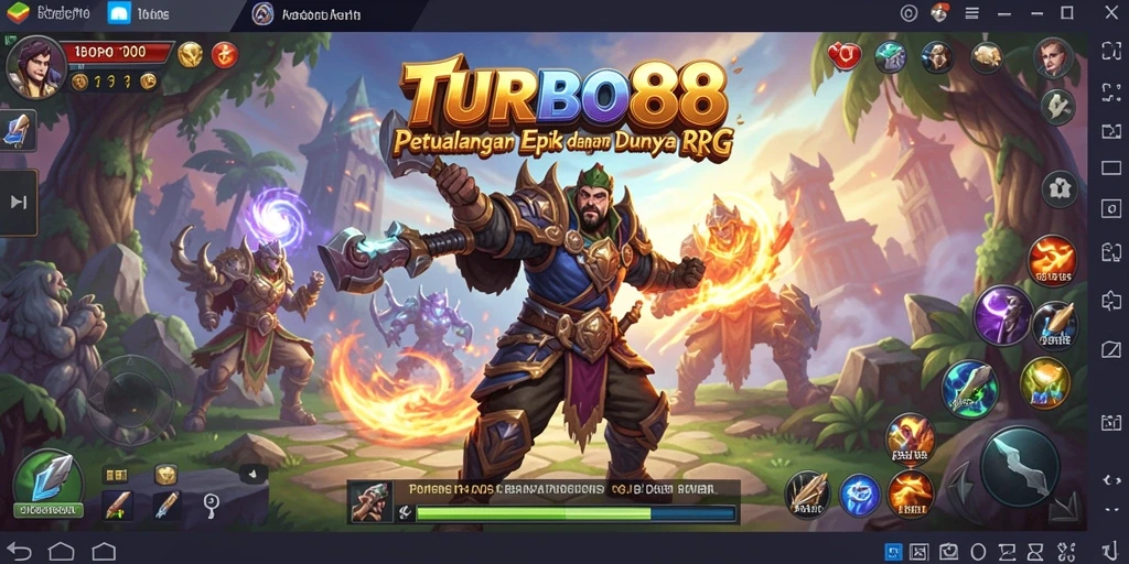 Menampilkan pertarungan seru dan grafis menakjubkan di TURBO88.