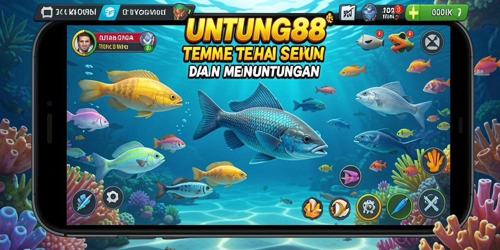 Screenshot UNTUNG88 menampilkan aksi mendebarkan dalam Tembak Ikan.