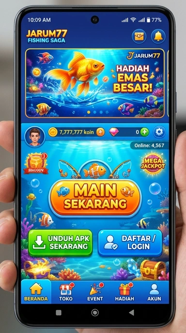 Proses unduh yang cepat dan aman di jarum77.